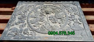 Chiếu rồng đá hoa văn tinh tế giá tốt