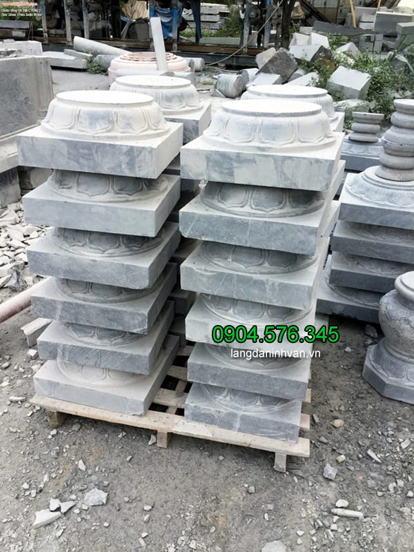 Đá tảng kê cột nhà đẹp nhất