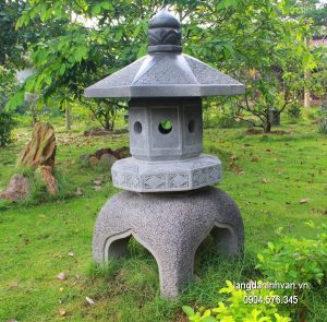 Đèn đá sân vườn đẹp thiết kế đơn giản giá rẻ
