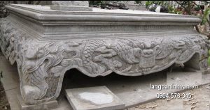 Sập đá xanh chạm khắc tinh xảo chất lượng cao giá rẻ