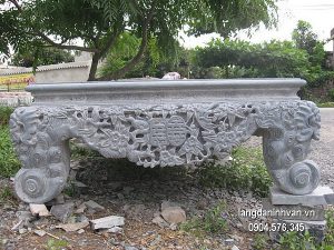 Sập đá xanh chạm khắc tinh xảo chất lượng cao giá tốt