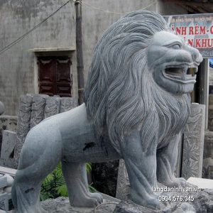 Sư tử đá phong thủy đẹp chất lượng cao giá tốt