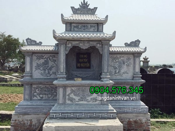 Lăng thờ chung bằng đá ninh vân ninh bình