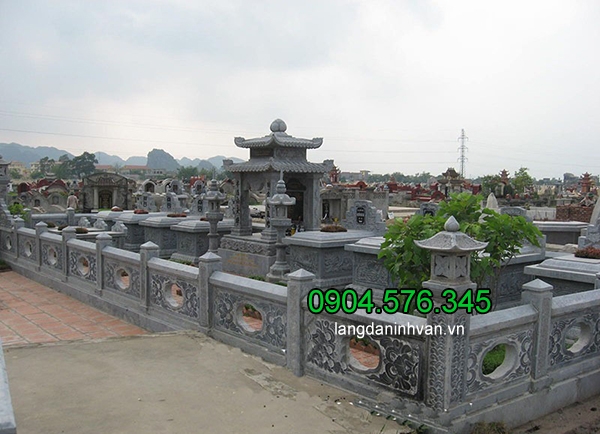 Thiết kế và thi công mẫu lăng mộ đá ninh vân ninh bình tại hải phòng