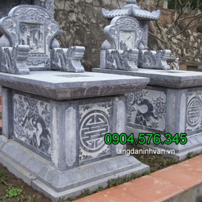 Những ngôi mộ đẹp nhất ở việt nam được chế tác bằng đá xanh tự nhiên