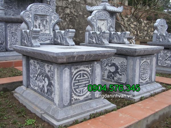Những ngôi mộ đẹp nhất ở việt nam được chế tác bằng đá xanh tự nhiên