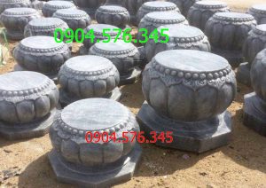 Mẫu chân tảng đá kê cột gỗ đẹp tại phú thọ