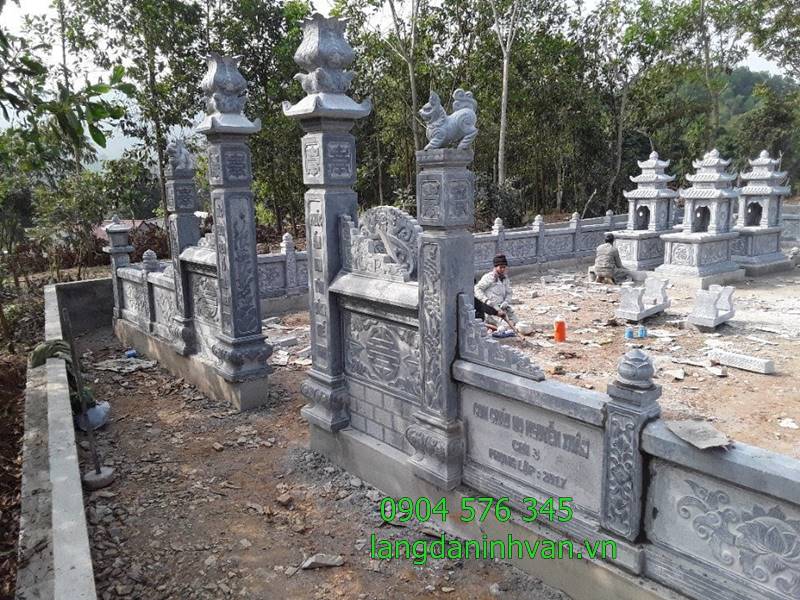 xây dựng khu lăng mộ đá họ Nguyễn tại bình định