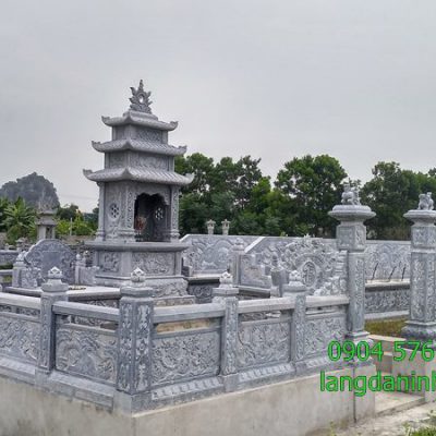 Khu lăng mộ tháp bằng đá đẹp để cất hài cốt giá tốt tại Sài Gòn