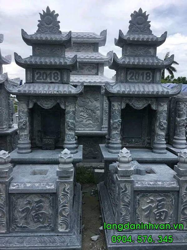 mộ đá đẹp đơn giản hiện đại bán tại Quảng Ninh- 7