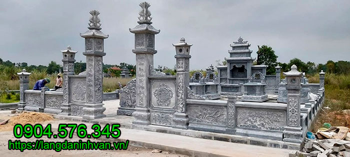 Mẫu khu nhà mồ đẹp ở Cà Mau