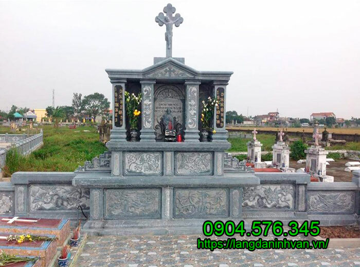 Mẫu mộ đá công giáo đẹp