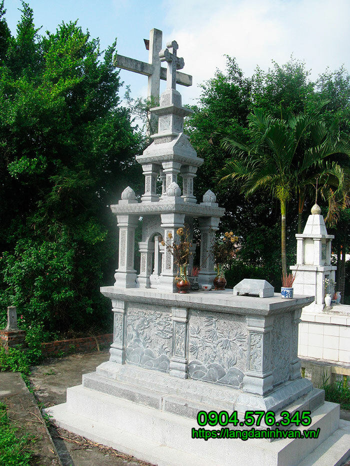 Mộ đá công giáo đẹp
