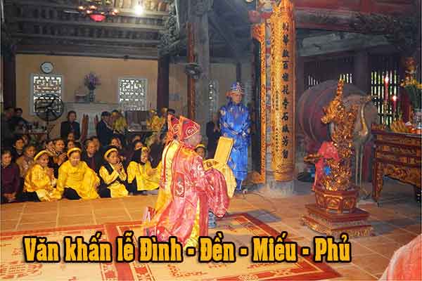 Bài văn khấn ở tại đình làng - Bài khấn đi lễ đình đền, miếu phủ