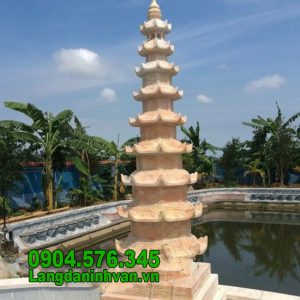 Mẫu mộ tháp bằng đá vàng đẹp nhất 2020