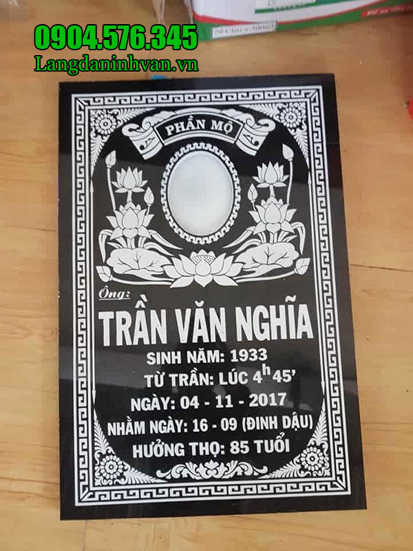 Bia mộ đá granite