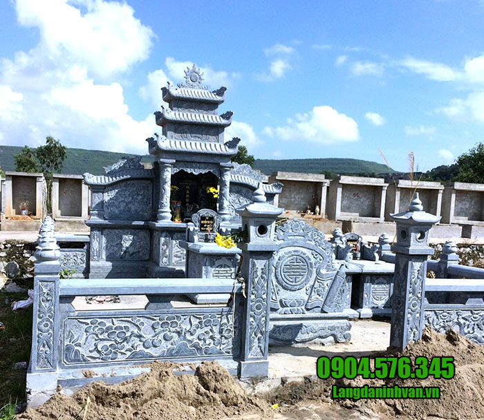 Các mẫu lăng mộ đá đẹp nhất được chế tác tại Ninh Vân Ninh Bình