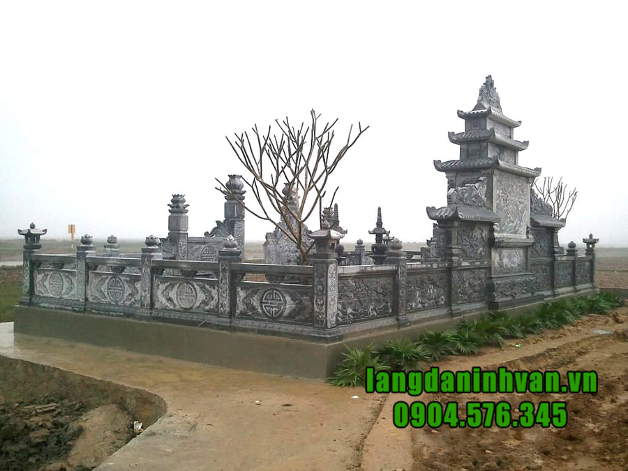 Lăng mộ đá đẹp tại Ninh Vân - Ninh Bình