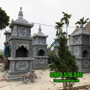 Mẫu mộ đá hình tháp