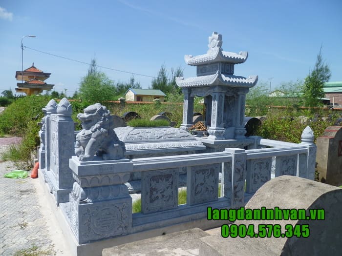 Lắp đặt lăng mộ đá đẹp nhất Ninh Bình