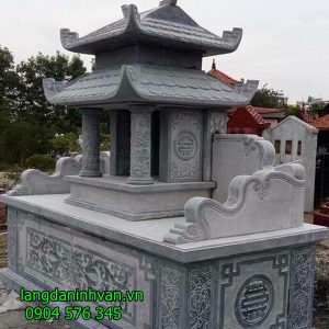 lăng mộ bằng đá tự nhiên với mẫu mã hiện đại