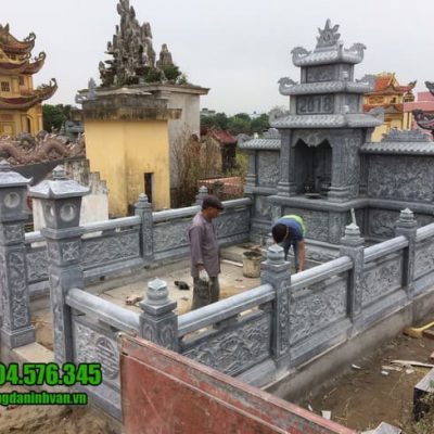 mẫu khu lăng mộ bằng đá đẹp nhất tại Quảng Bình
