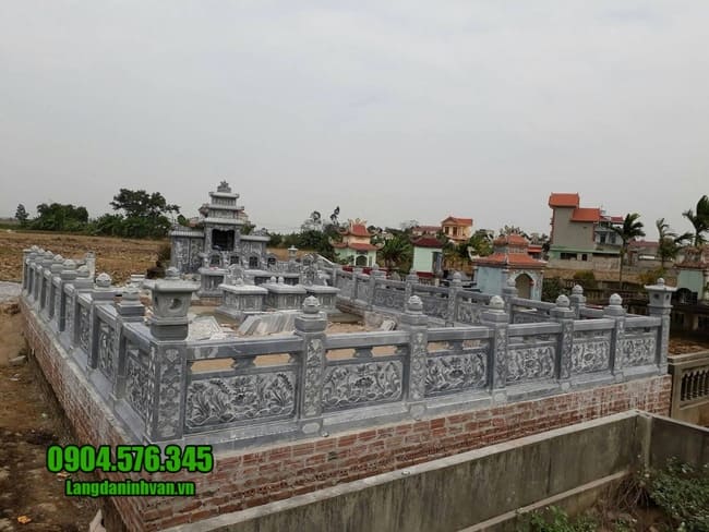 mẫu khu lăng mộ đá tại Quảng Trị đẹp