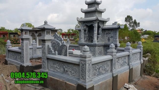 mẫu khu lăng mộ đá tại Quảng Trị