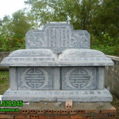 mẫu mộ đôi bằng đá đẹp tại Đà Nẵng