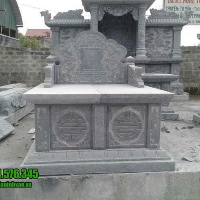 mẫu mộ đôi bằng đá đẹp tại Quảng Nam