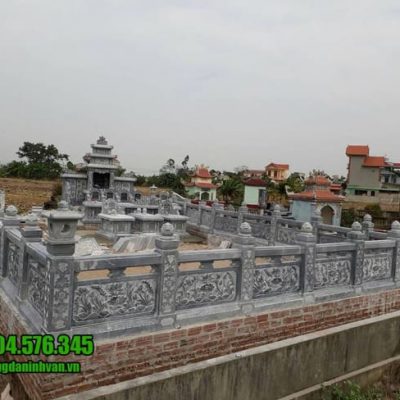 mẫu khu lăng mộ bằng đá đẹp nhất tại Huế
