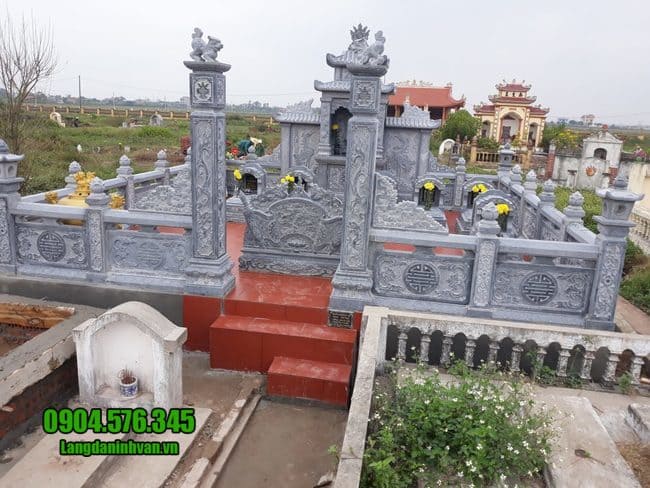 khu lăng mộ đá tại Bình Phước đẹp