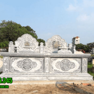 mẫu mộ đôi bằng đá đẹp tại Bình Thuận