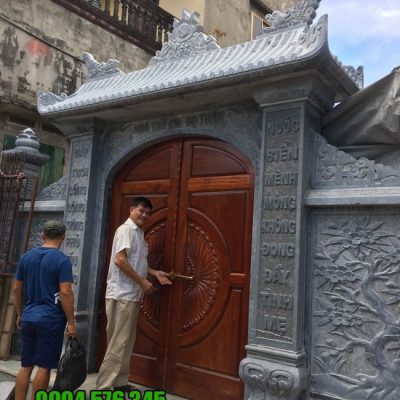 các mẫu cổng nhà thờ họ bằng đá tại Thái Bình