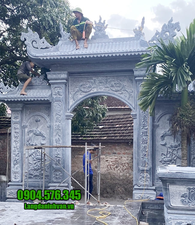 mẫu cổng nhà thờ tại Thái Bình