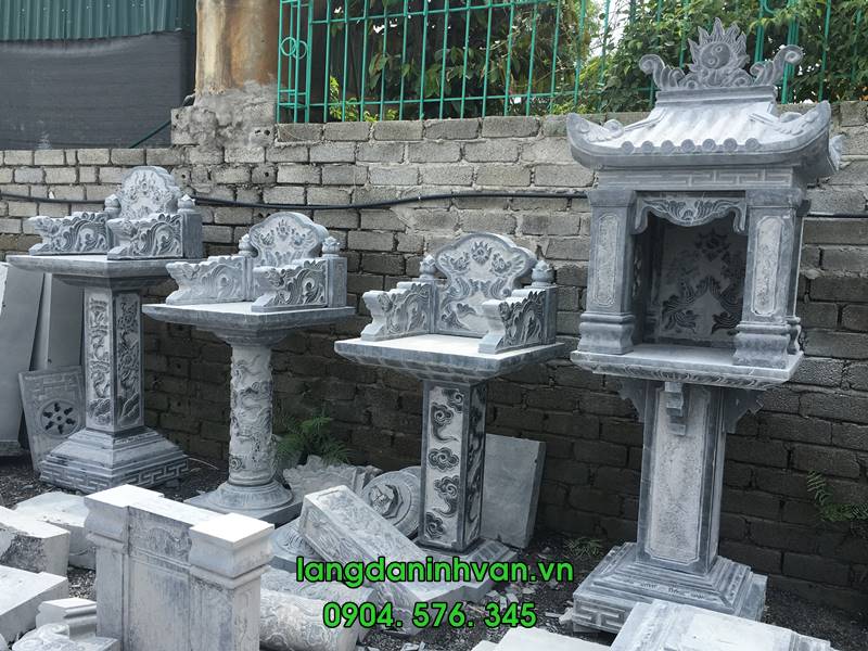 Những mẫu bàn thờ thiên bằng đá có giá rẻ đẹp