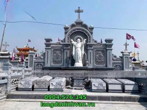 Mẫu khu lăng mộ công giáo đẹp 2025 - Giá khu lăng mộ công giáo