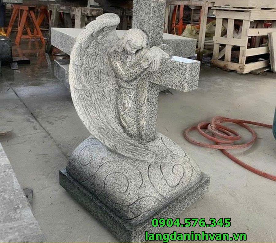 Mộ công giáo bằng đá tự nhiên Bình Định Mộ công giáo bằng đá tự nhiên Bình Định