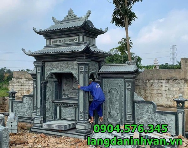 mẫu lăng thờ bằng đá đẹp được lắp đặt tại hưng yên mẫu lăng thờ bằng đá đẹp được lắp đặt tại hưng yên