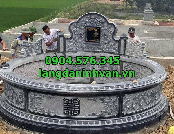 Mộ tròn bằng đá tự nhiên Mộ tròn bằng đá tự nhiên